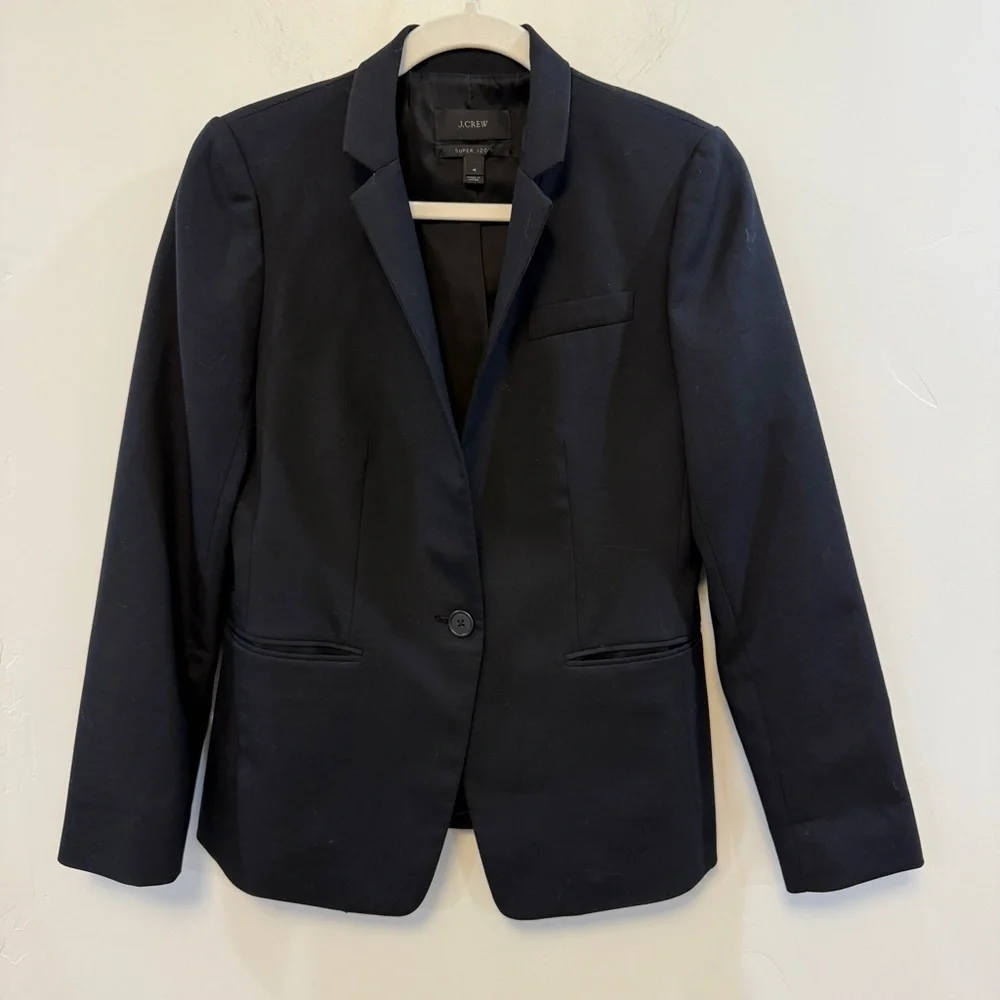 JCREW | black regent blazer